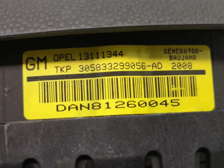 Opel Astra H (2004 - 2009) 13111344 Подушка безопасности руля — фото 5
