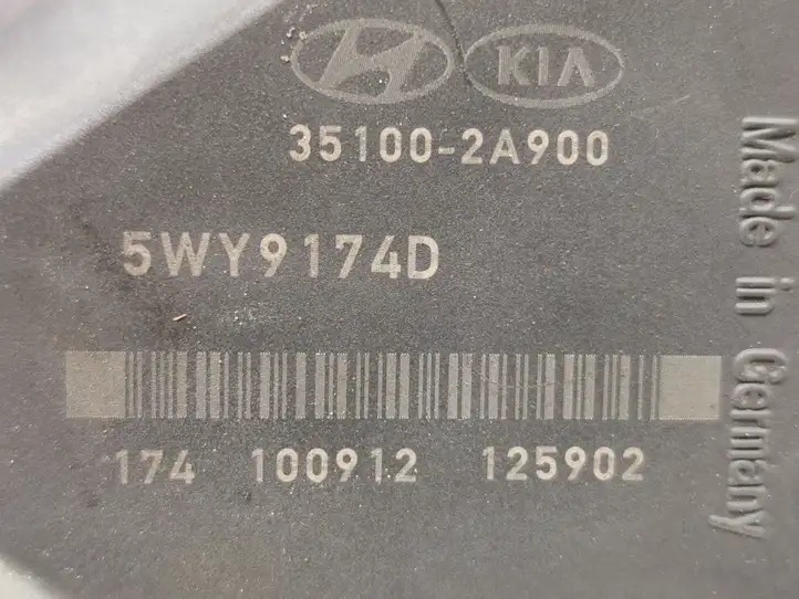 Hyundai ix35 (2009 - 2013) 351002A900 Дроссельная заслонка — фото 5