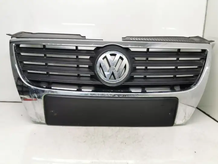 Volkswagen PASSAT B6 (2005 - 2010) 3C0853651 Верхняя решетка радиатора — фото 1
