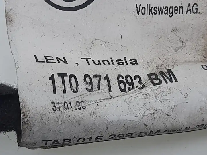 Volkswagen Touran I (2003 - 2010) 1T0971693BM Проводка задней двери — фото 5