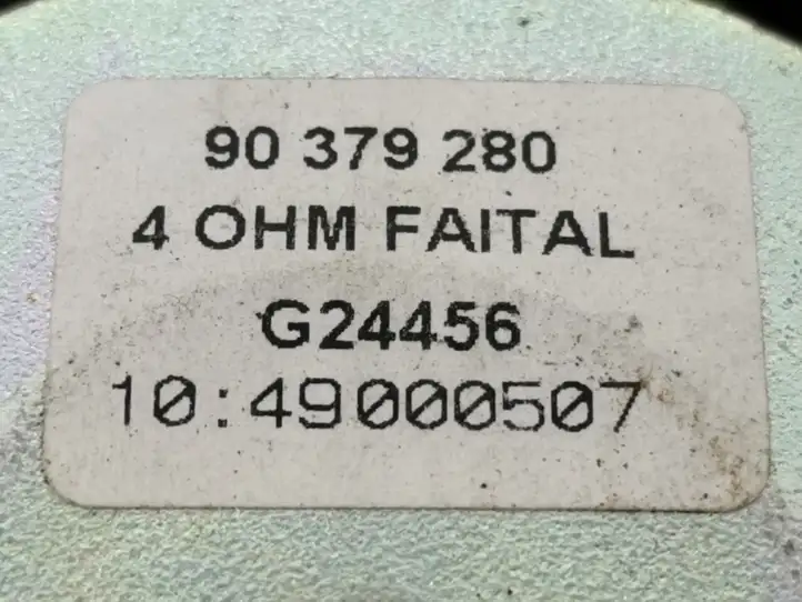 Opel Zafira B (2003 - 2006) 90379280 Динамики задних дверей — фото 6