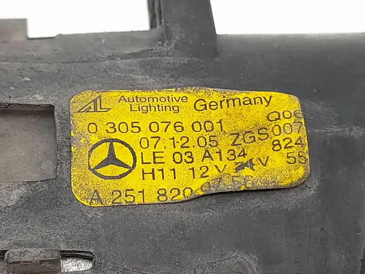 Mercedes-Benz B-class W245 (2005 - 2008) 0305076001 Передняя противотуманная фара — фото 5