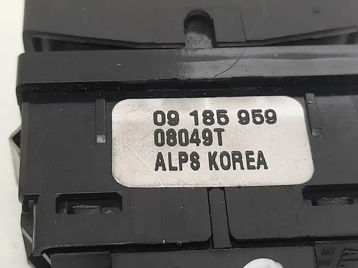 Opel Vectra C (2005 - 2009) 09185959 Блок кнопок стеклоподъемников — фото 2
