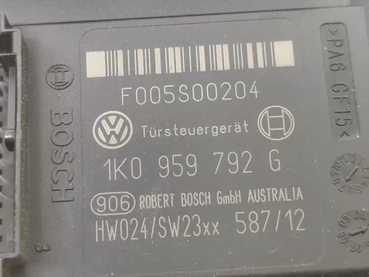 Volkswagen Jetta V (2005 - 2010) 1K0959792G Электростеклоподъемник передний (комплект) — фото 2