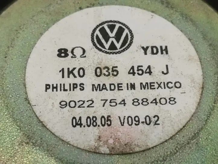 Volkswagen Jetta V (2005 - 2010) 1K0035454J Динамики передних дверей — фото 6