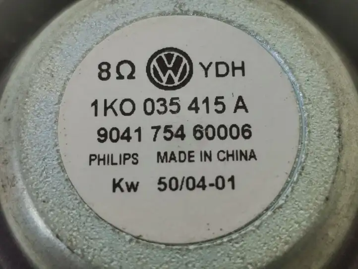 Volkswagen Jetta V (2005 - 2010) 1KO035415A Динамики передних дверей — фото 3