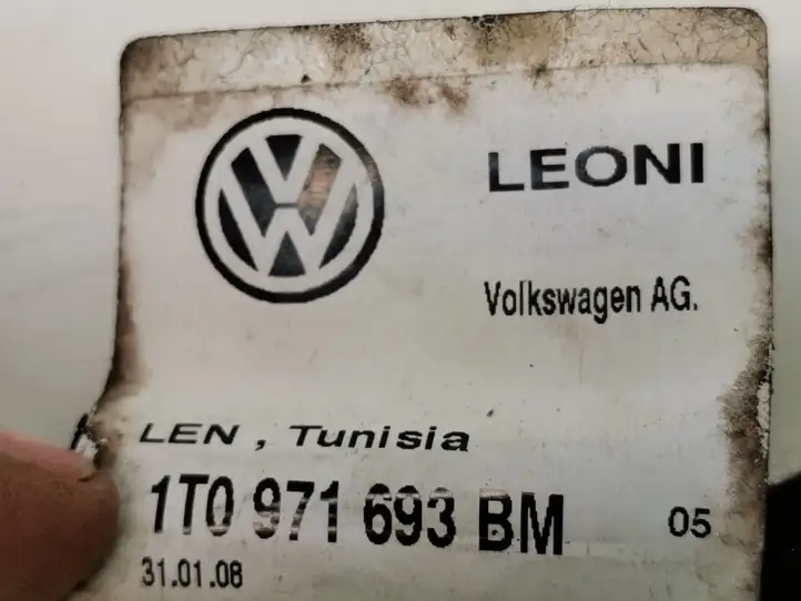 Volkswagen Touran I (2003 - 2010) 1T0971693BM Проводка задней двери — фото 12