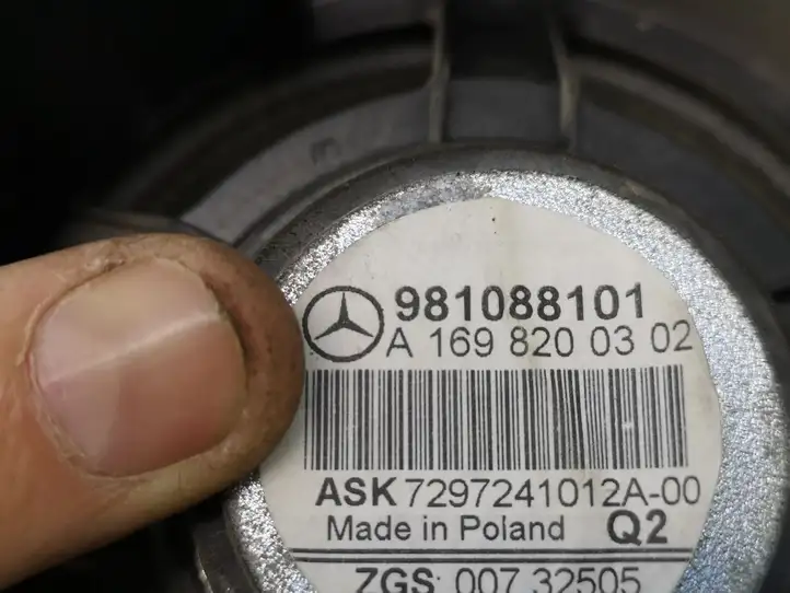 Mercedes-Benz B-class W245 (2005 - 2008) A1698200302 Динамики задних дверей — фото 4