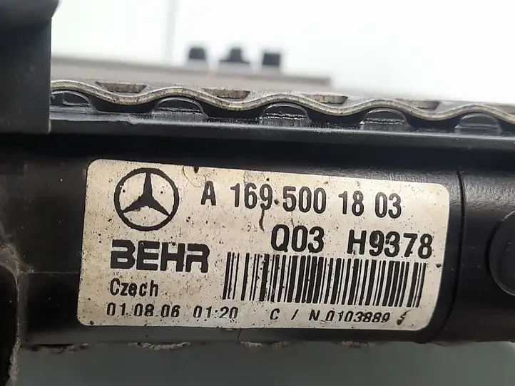 Mercedes-Benz B-class W245 (2005 - 2008) A1695001803 Радиатор охлаждающей жидкости двигателя — фото 4