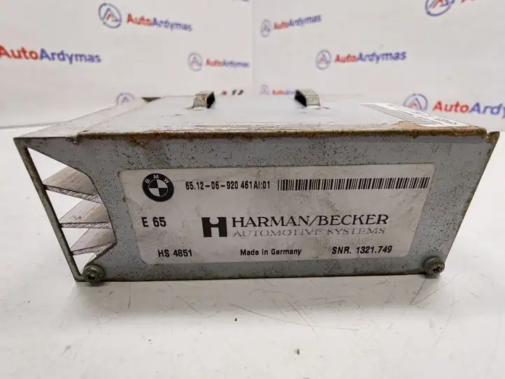 BMW 7 E65 E66 (2001 - 2008) 65126920461 Усилитель звука — фото 3
