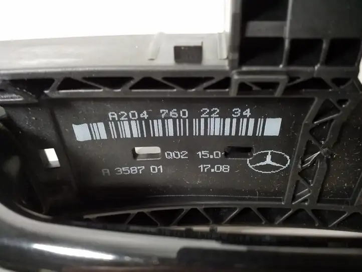 Mercedes-Benz C W204 (2007 - 2014) A2047602234 Наружная ручка пиредней двери — фото 2