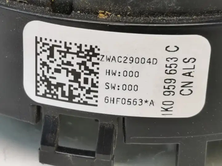 Volkswagen Touran I (2003 - 2010) 1K0959653C Контактное кольцо SRS — фото 2
