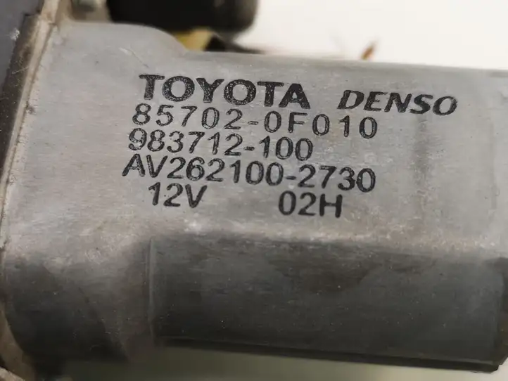 Toyota Yaris (2005 - 2009) 857020F010 Электростеклоподъемник передний (комплект) — фото 5