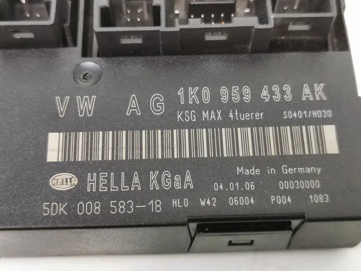 Skoda Octavia Mk2 (1Z) (2004 - 2013) 1K0959433AK Модуль комфорта — фото 5