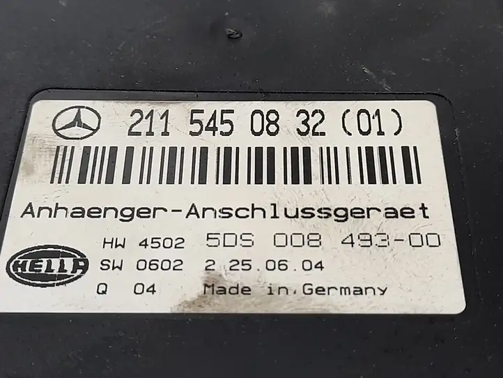 Mercedes-Benz E W211 (2002 - 2009) 2115450832 Блок управления фаркопом — фото 3