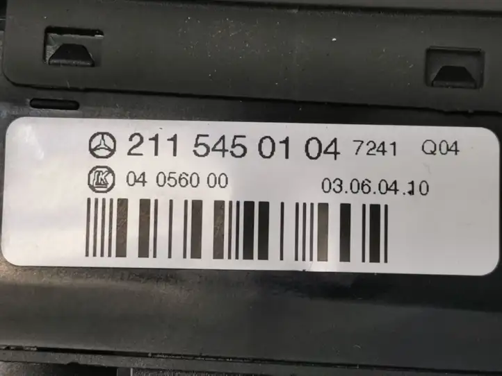 Mercedes-Benz E W211 (2002 - 2009) 2115450104 Включатель фонарей — фото 4