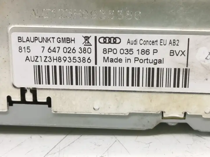 Audi A3/S3 8P (2004 - 2008) 8P0035186P Магнитола / мультимедийная система — фото 13