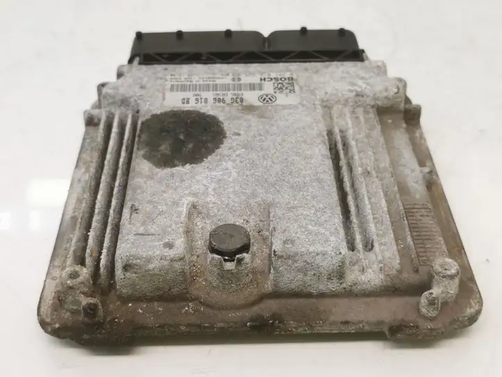 Skoda Octavia Mk2 (1Z) (2004 - 2013) 03G906016BD Блок управления двигателем (ЭБУ) — фото 4