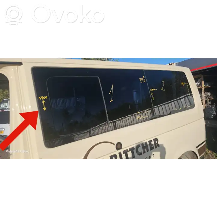 Volkswagen Transporter - Caravelle T5 (2003 - 2009) Боковое стекло в середине кузова — фото 1