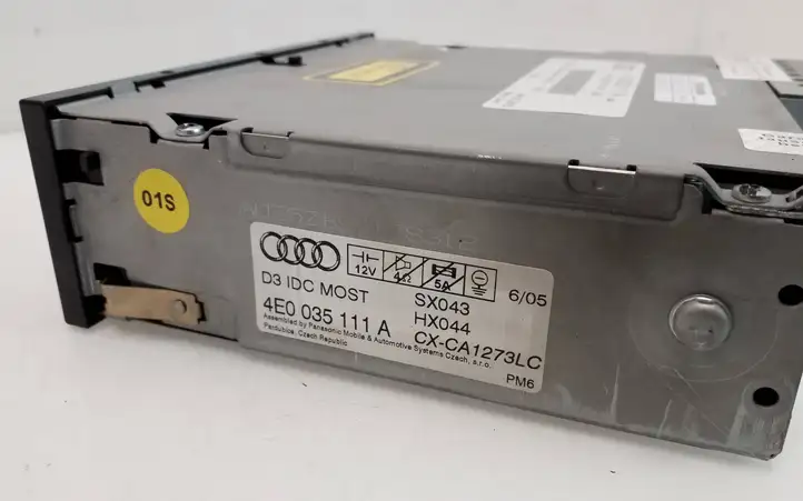 Audi A6 S6 C6 4F (2004 - 2008) 4E0035111A CD/DVD чейнджер — фото 7