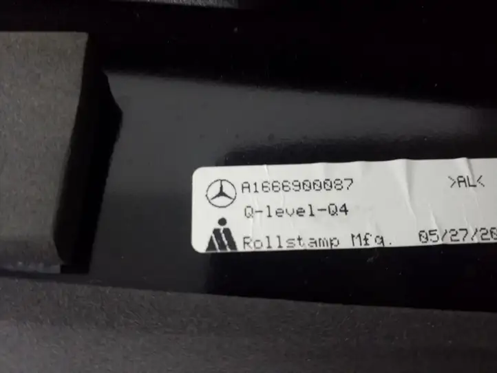 Mercedes-Benz ML W166 (2012 - 2017) A1666900187 Прочие внешние детали — фото 7