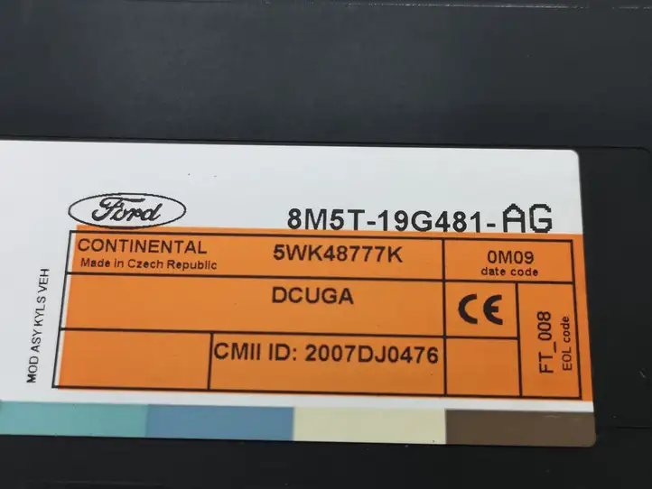 Ford Focus (2011 - 2015) 8M5T19G481AG Модуль комфорта — фото 2