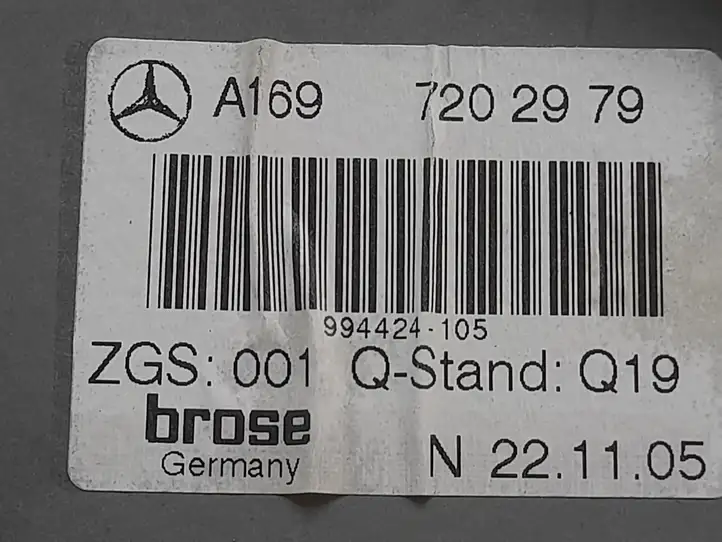 Mercedes-Benz B-class W245 (2005 - 2008) A1697202979 Электростеклоподъемник передний (комплект) — фото 3