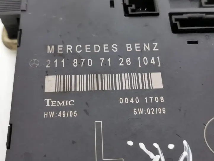Mercedes-Benz E W211 (2002 - 2009) 2118707126 Блок управления дверью — фото 3