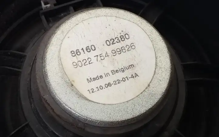 Toyota Avensis T250 (2006 - 2009) 8616002380 Динамики задних дверей — фото 4