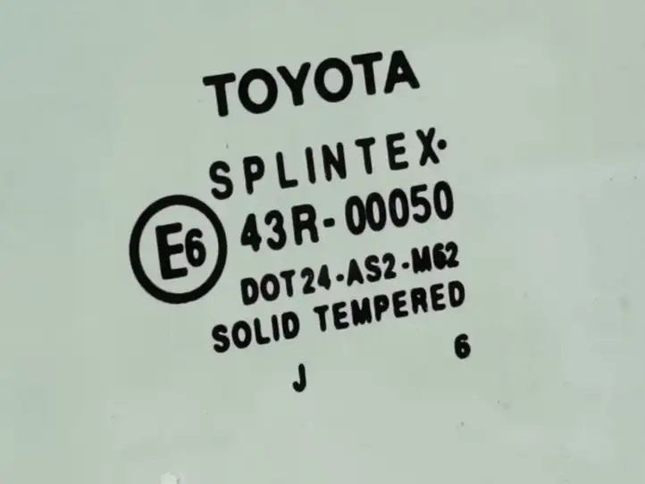 Toyota Avensis T250 (2006 - 2009) Стекло передней двери — фото 2
