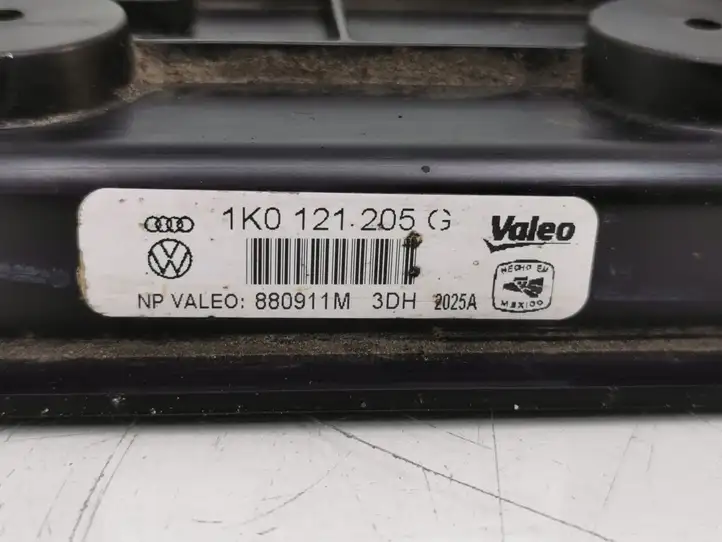 Volkswagen Jetta V (2005 - 2010) 1K0121205G Электровентилятор радиатора — фото 6