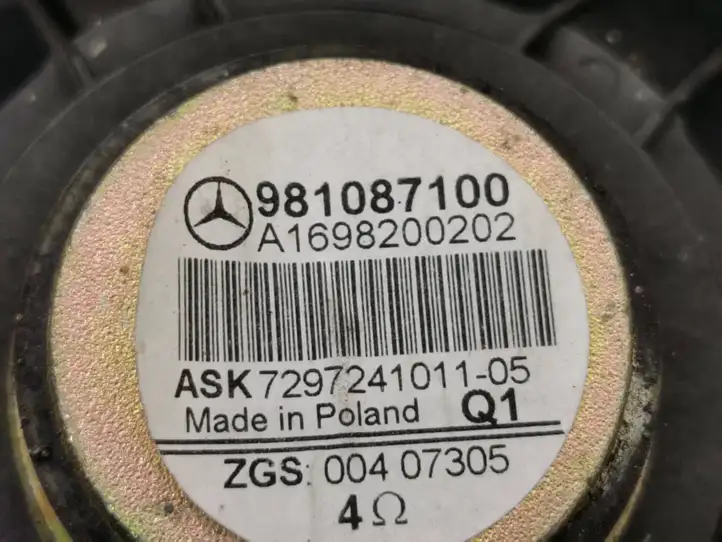 Mercedes-Benz A W169 (2004 - 2012) A1698200202 Динамики передних дверей — фото 3