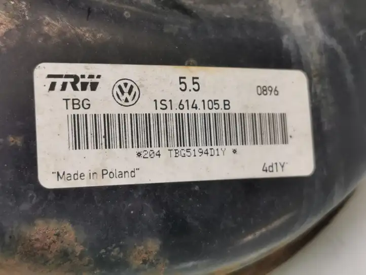 Volkswagen Up (2011 - ) 1S1614105B Вакуумный усилитель тормозов — фото 3