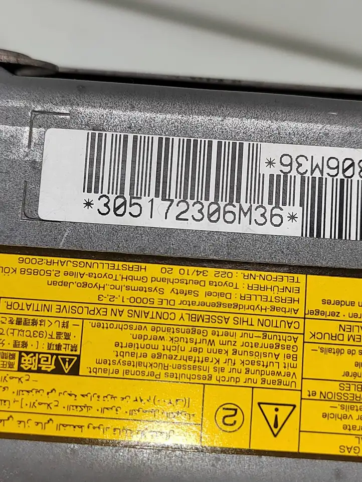 Toyota RAV 4 (XA30) (2006 - 2016) GA51001440 Коленная подушка безопасности — фото 6