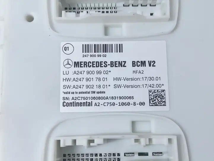 Mercedes-Benz A W177 (2018 - ) A2479009902 Блок SAM — фото 2