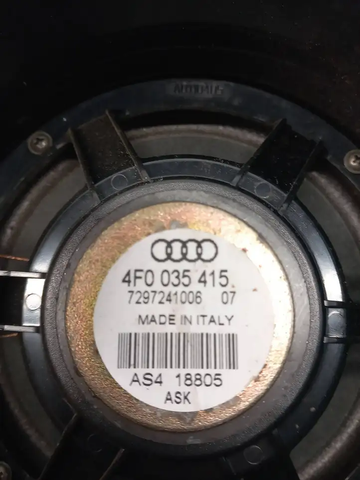 Audi A6 Allroad C6 (2006 - 2008) 4F0035415 Динамики передних дверей — фото 2