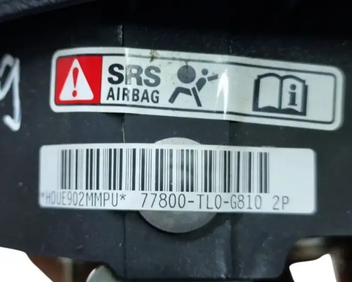 Honda Accord (2008 - 2016) 77800TL0G810 Подушка безопасности руля — фото 7