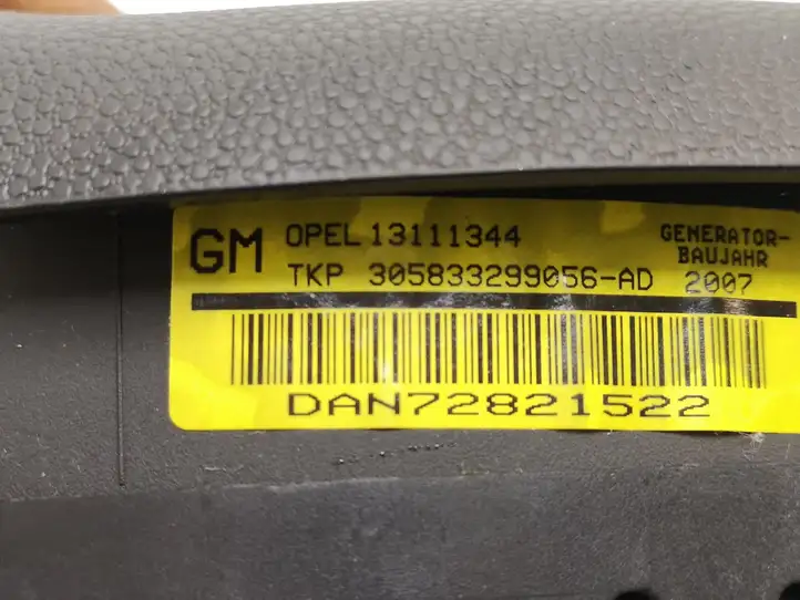 Opel Astra H (2004 - 2009) 13111344 Подушка безопасности руля — фото 5