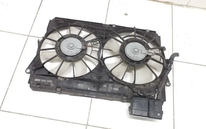 Toyota Avensis T250 (2006 - 2009) 1680009760 Дифузор радиатора — фото 3