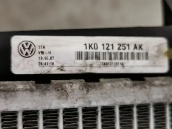 Audi A3/S3 8P (2004 - 2008) 1K0121251 Радиатор охлаждающей жидкости двигателя — фото 4