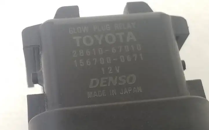 Toyota Avensis T250 (2006 - 2009) 2861067010 Реле накала свечей — фото 3