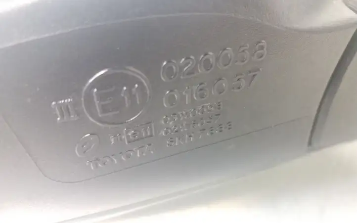 Toyota Avensis T250 (2006 - 2009) 020058 Боковое зеркало с электроприводом — фото 8