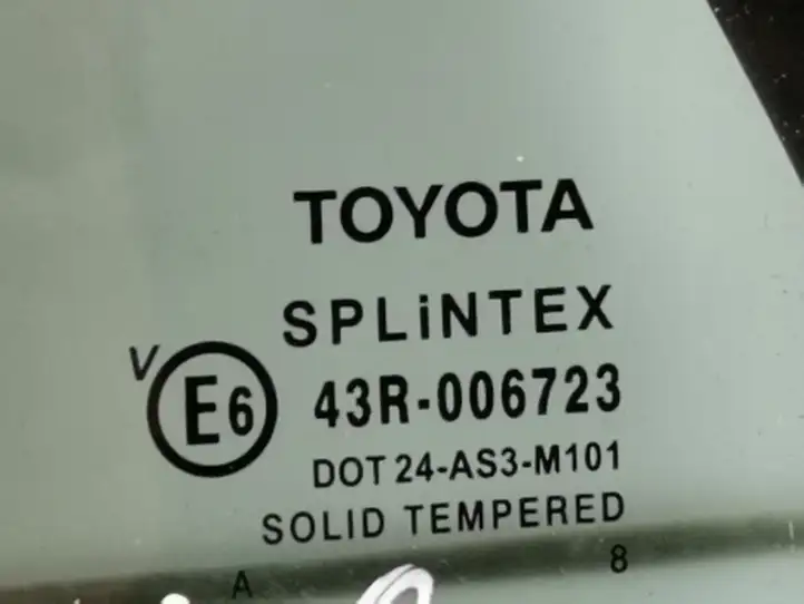 Toyota Avensis T250 (2006 - 2009) Форточка двери — фото 2