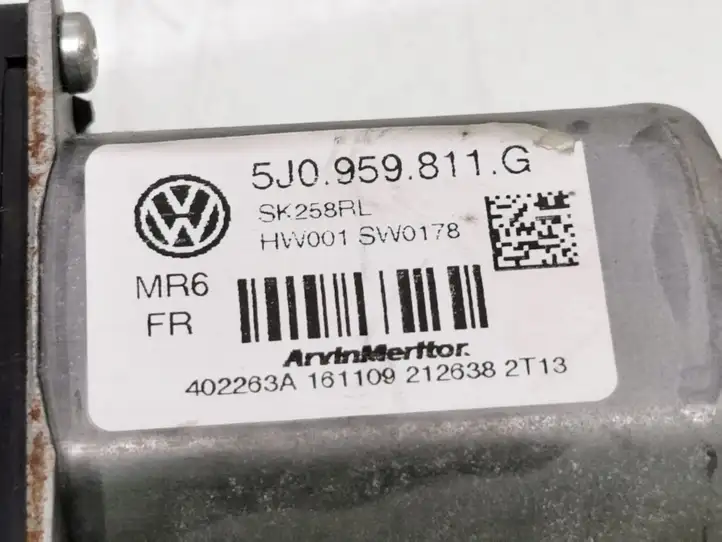 Skoda Roomster (5J) (2010 - 2015) 5J0959811G Стеклоподъемник задней двери — фото 3
