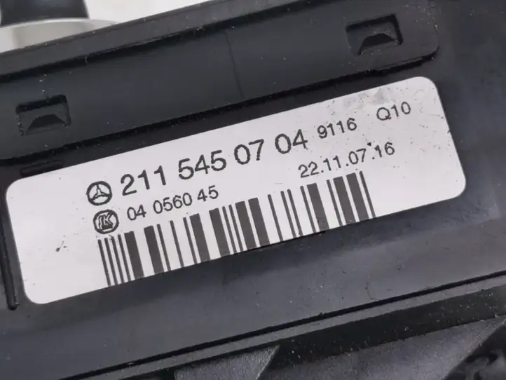 Mercedes-Benz E W211 (2002 - 2009) 2115450704 Включатель фонарей — фото 5