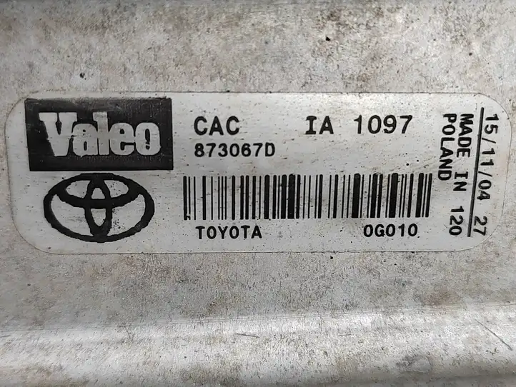 Toyota Avensis T250 (2003 - 2006) 873067D Интеркулер — фото 7