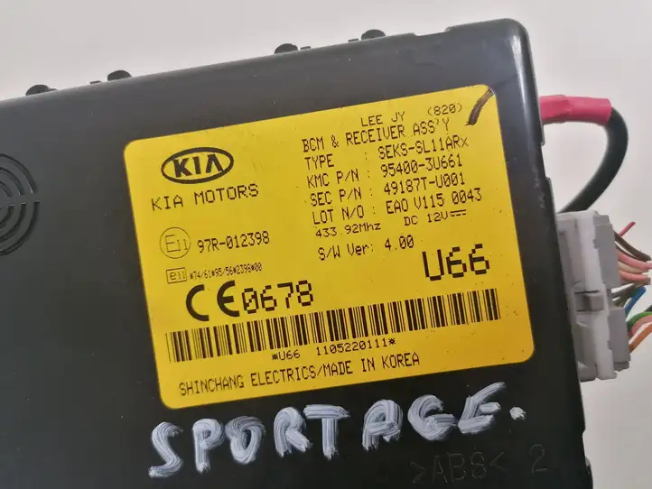 (2011 - 2016) 954003U661 Модуль комфорта — фото 2