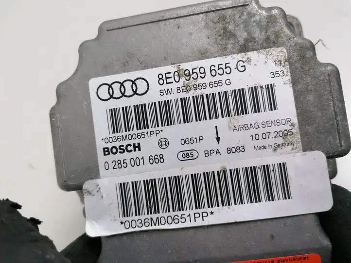 Audi A4 S4 B7 8E 8H (2004 - 2009) 8E0959655G Блок управления SRS — фото 2