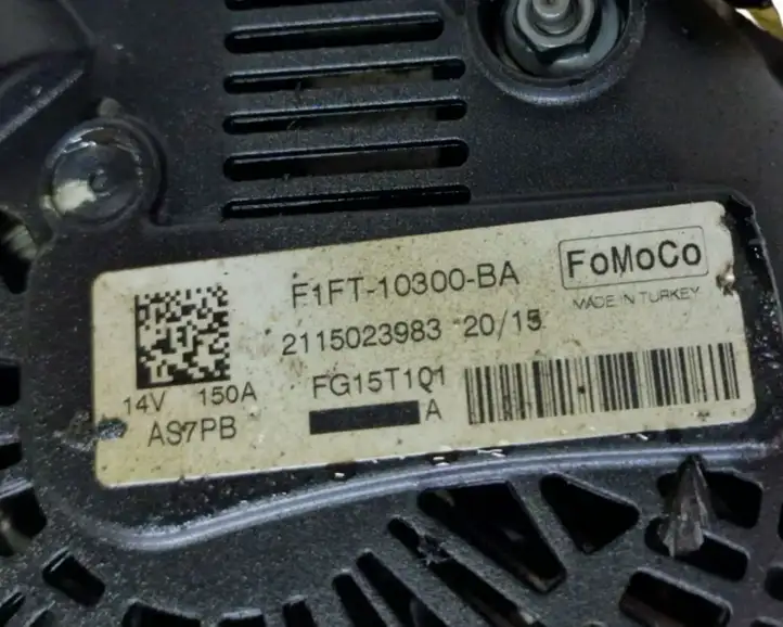 Ford Kuga II (2013 - 2019) F1FT10300BA Генератор — фото 3