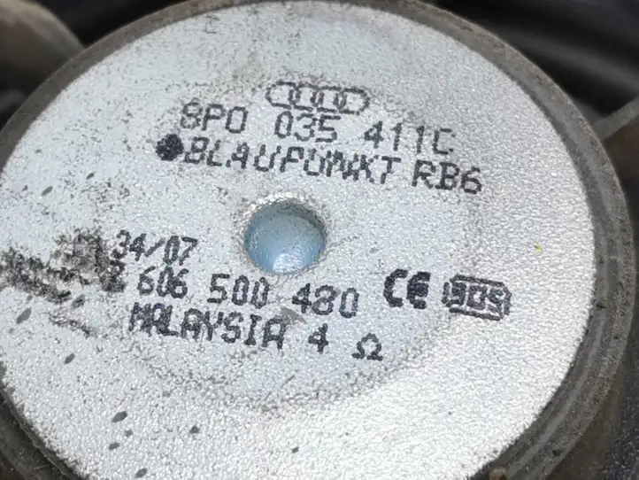 Audi A3/S3 8P (2004 - 2008) 8P0035411C Динамики задних дверей — фото 7